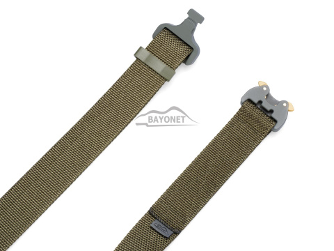 Pas średnio-sztywny COMBAT Ranger Green o szerokości 38mm klamra Cobra® 9kN Rozmiar uniwersalny 70-120cm