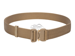 Pas średnio-sztywny COMBAT Coyote Brown o szerokości 38mm klamra Cobra® 9kN Rozmiar uniwersalny 70-120cm