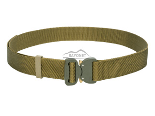 Pas średnio-sztywny COMBAT Khaki (Ciemny Coyote) o szerokości 38mm klamra Cobra® 9kN Rozmiar uniwersalny 70-120cm