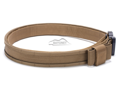 Taktyczny pas do przenoszenia broni i amunicji® STORM Coyote Brown 2-warstwowy z PALS do MOLLE Cobra® D-ring 18kN