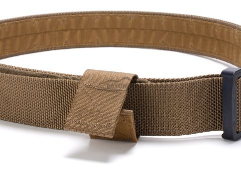 Taktyczny pas do przenoszenia broni i amunicji® STORM Coyote Brown 2-warstwowy z PALS do MOLLE Cobra® D-ring 18kN