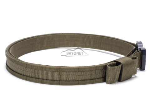 Taktyczny pas do przenoszenia broni i amunicji® STORM Ranger Green 2-warstwowy z PALS do MOLLE Cobra® D-ring 18kN