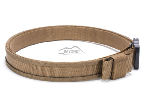 Taktyczny pas do przenoszenia broni i amunicji® STORM PROFESSIONAL Coyote Brown 2-warstwowy z PALS do MOLLE Cobra® D-ring 18kN