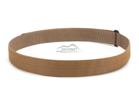 Pas miękki INNER Coyote Brown 38mm naszyty rzep Velcro® haczyki (twardy)