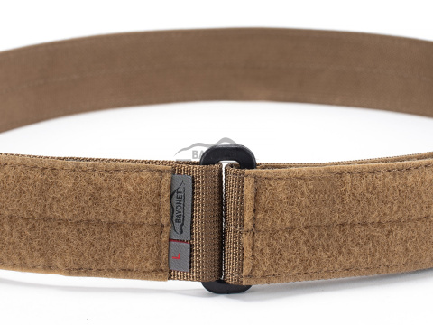 Pas miękki INNER Coyote Brown 38mm naszyty rzep Velcro® pętelki (miękki)