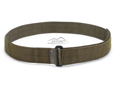 Pas miękki INNER Ranger Green 38mm naszyty rzep Velcro® haczyki (twardy)