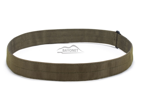 Pas miękki INNER Ranger Green 38mm naszyty rzep Velcro® haczyki (twardy)