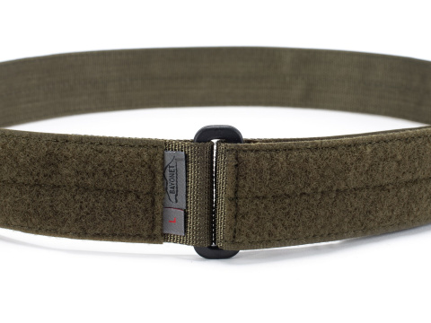 Pas miękki INNER Ranger Green 38mm naszyty rzep Velcro® pętelki (miękki)