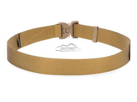 Pas miękki OUTDOOR Coyote (Złoty) o szerokości 38mm klamra Cobra® 9kN Rozmiar uniwersalny 70-120cm