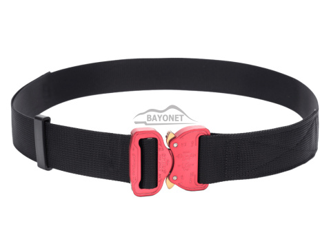 Pas miękki OUTDOOR Czarny o szerokości 38mm klamra Cobra® 9kN pink Rozmiar uniwersalny 70-120cm