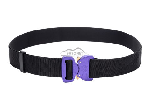 Pas miękki OUTDOOR Czarny o szerokości 38mm klamra Cobra® 9kN purple Rozmiar uniwersalny 70-120cm