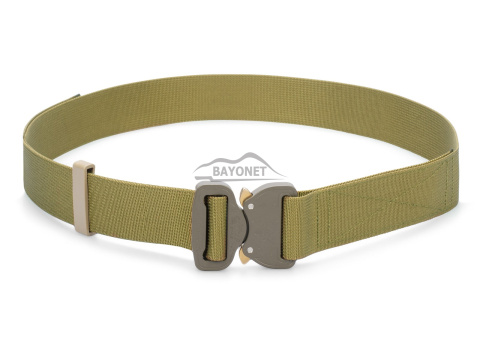 Pas miękki OUTDOOR Khaki (Ciemny Coyote) o szerokości 38mm klamra Cobra® 9kN Rozmiar uniwersalny 70-120cm