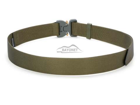 Pas miękki OUTDOOR Ranger Green o szerokości 38mm klamra Cobra® 9kN Rozmiar uniwersalny 70-120cm