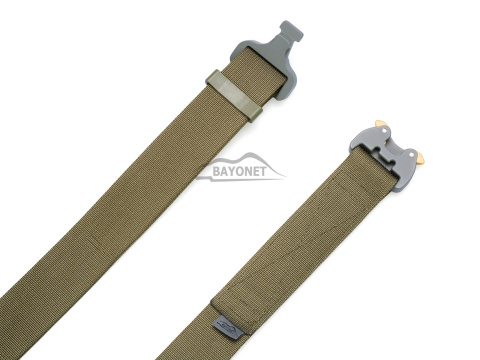 Pas miękki OUTDOOR Ranger Green o szerokości 38mm klamra Cobra® 9kN Rozmiar uniwersalny 70-120cm