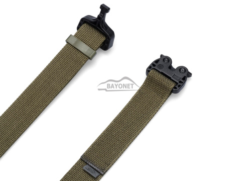 Pas średnio-sztywny COMBAT STEALTH Ranger Green o szerokości 38mm niewykrywalna klamra Cobra® 25cN Rozmiar uniwersalny 70-120cm