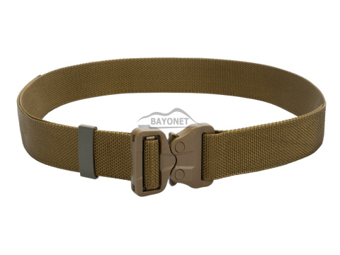 Pas średnio-sztywny COMBAT STEALTH Khaki o szerokości 45mm niewykrywalna klamra Cobra® 25cN Rozmiar uniwersalny 70-120cm