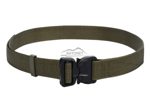 Pas średnio-sztywny COMBAT STEALTH Ranger Green o szerokości 38mm niewykrywalna klamra Cobra® 25cN Rozmiar uniwersalny 70-120cm