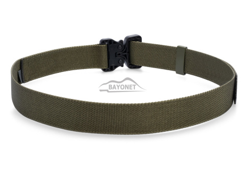 Pas średnio-sztywny COMBAT STEALTH Ranger Green o szerokości 45mm niewykrywalna klamra Cobra® 25cN Rozmiar uniwersalny 70-120cm