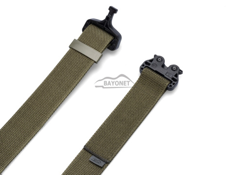 Pas średnio-sztywny COMBAT STEALTH Ranger Green o szerokości 45mm niewykrywalna klamra Cobra® 25cN Rozmiar uniwersalny 70-120cm