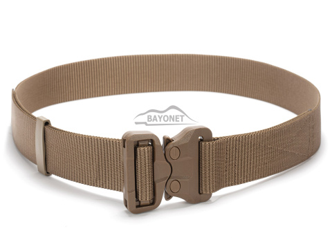 Pas średnio-sztywny plus SPOTTER STEALTH Coyote Brown szerokość 45mm niewykrywalna klamra Cobra® GT 25cN R. uniwersalny 70-120cm