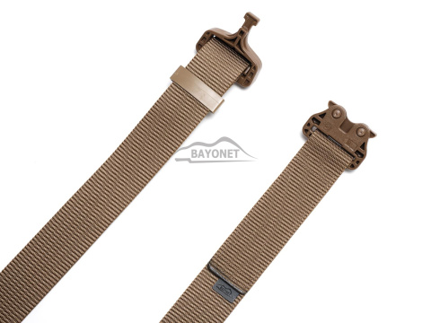 Pas średnio-sztywny plus SPOTTER STEALTH Coyote Brown szerokość 45mm niewykrywalna klamra Cobra® GT 25cN R. uniwersalny 70-120cm