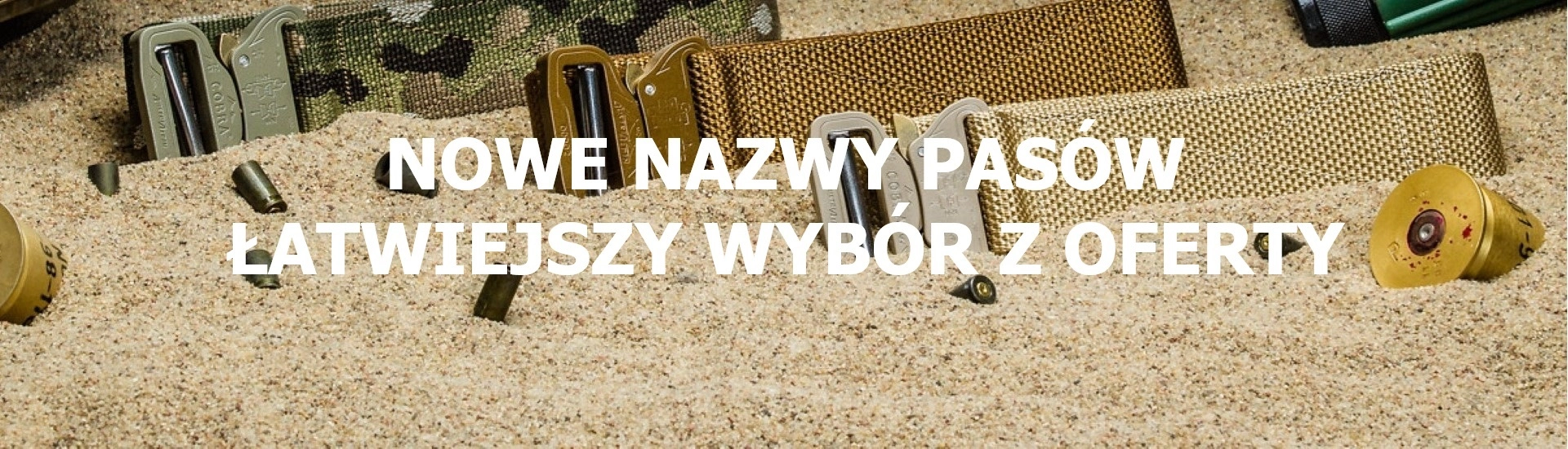 Nowe nazwy pasów